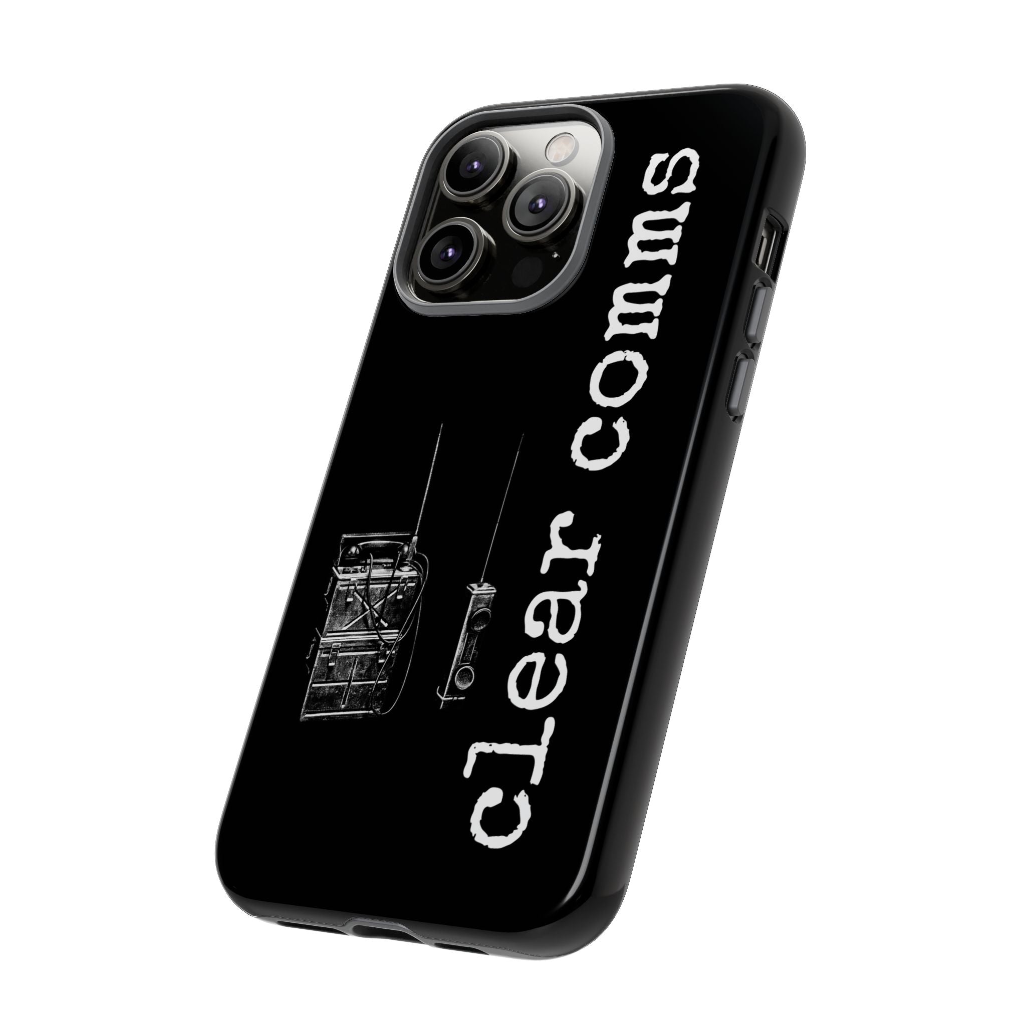 Phone Case — 'clear comms' i gotta take this call.