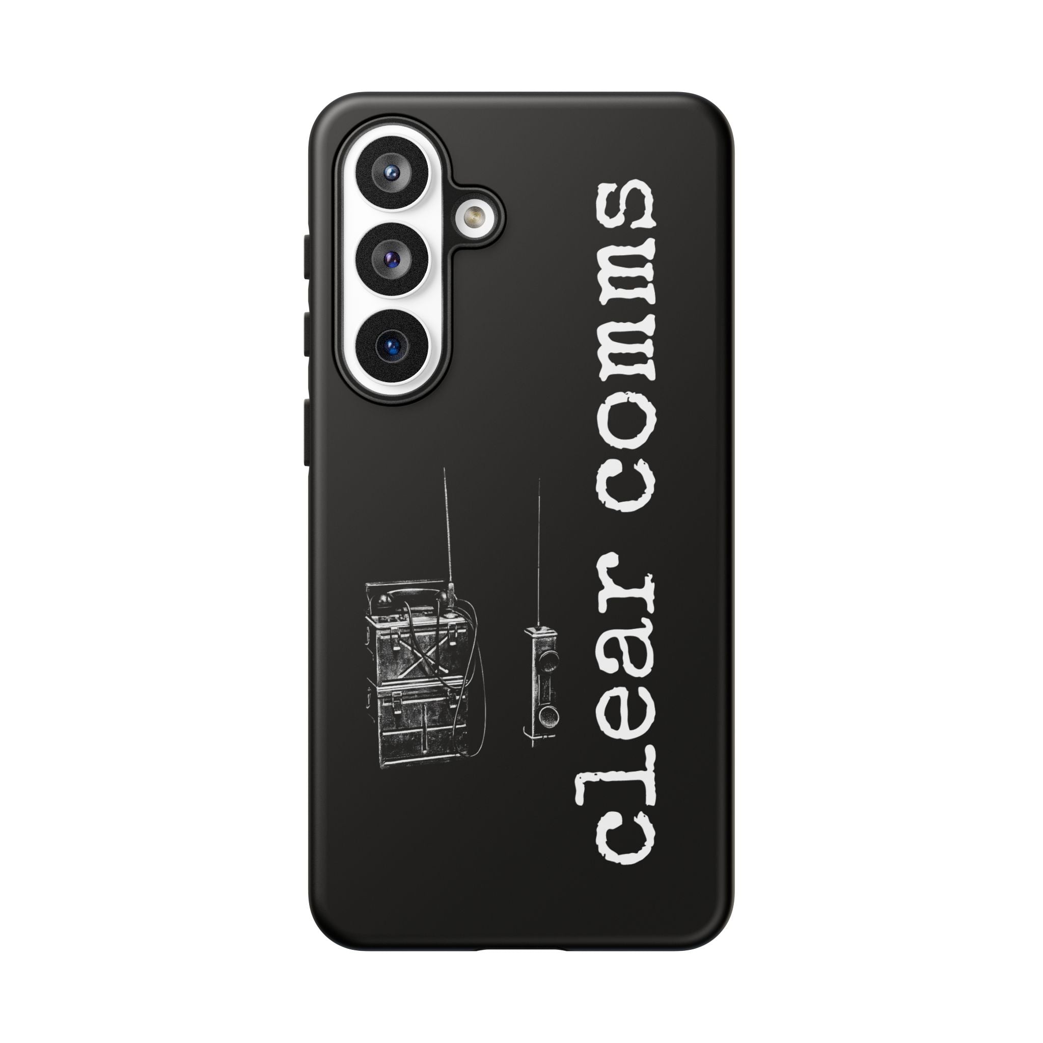 Phone Case — 'clear comms' i gotta take this call.