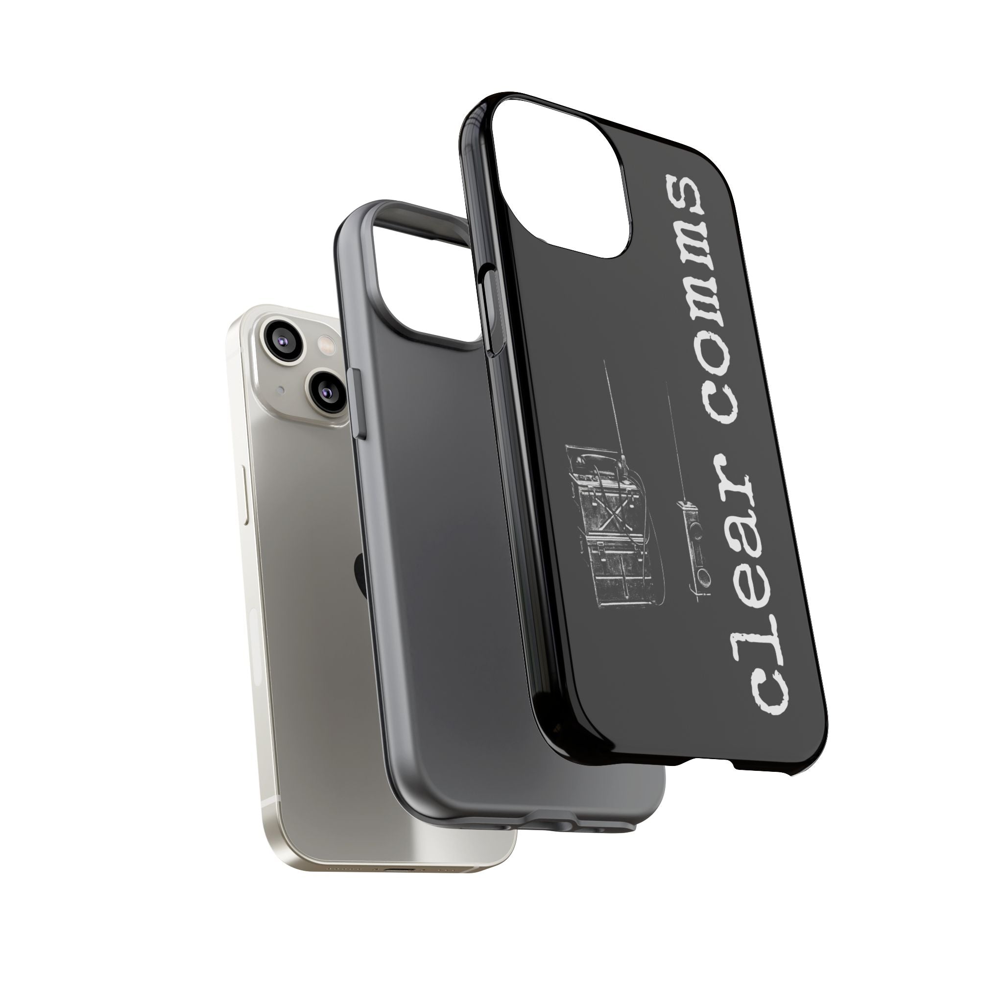 Phone Case — 'clear comms' i gotta take this call.