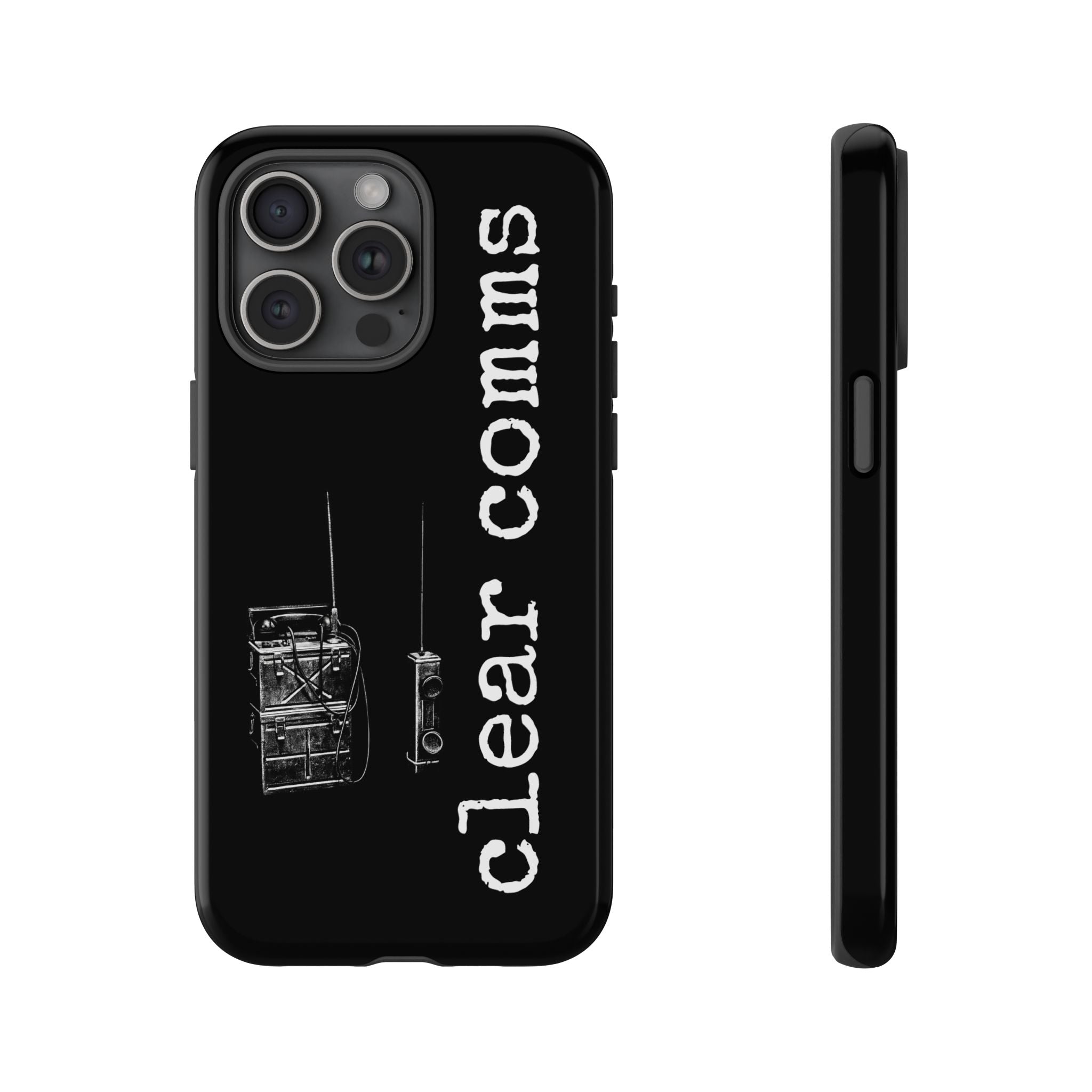 Phone Case — 'clear comms' i gotta take this call.