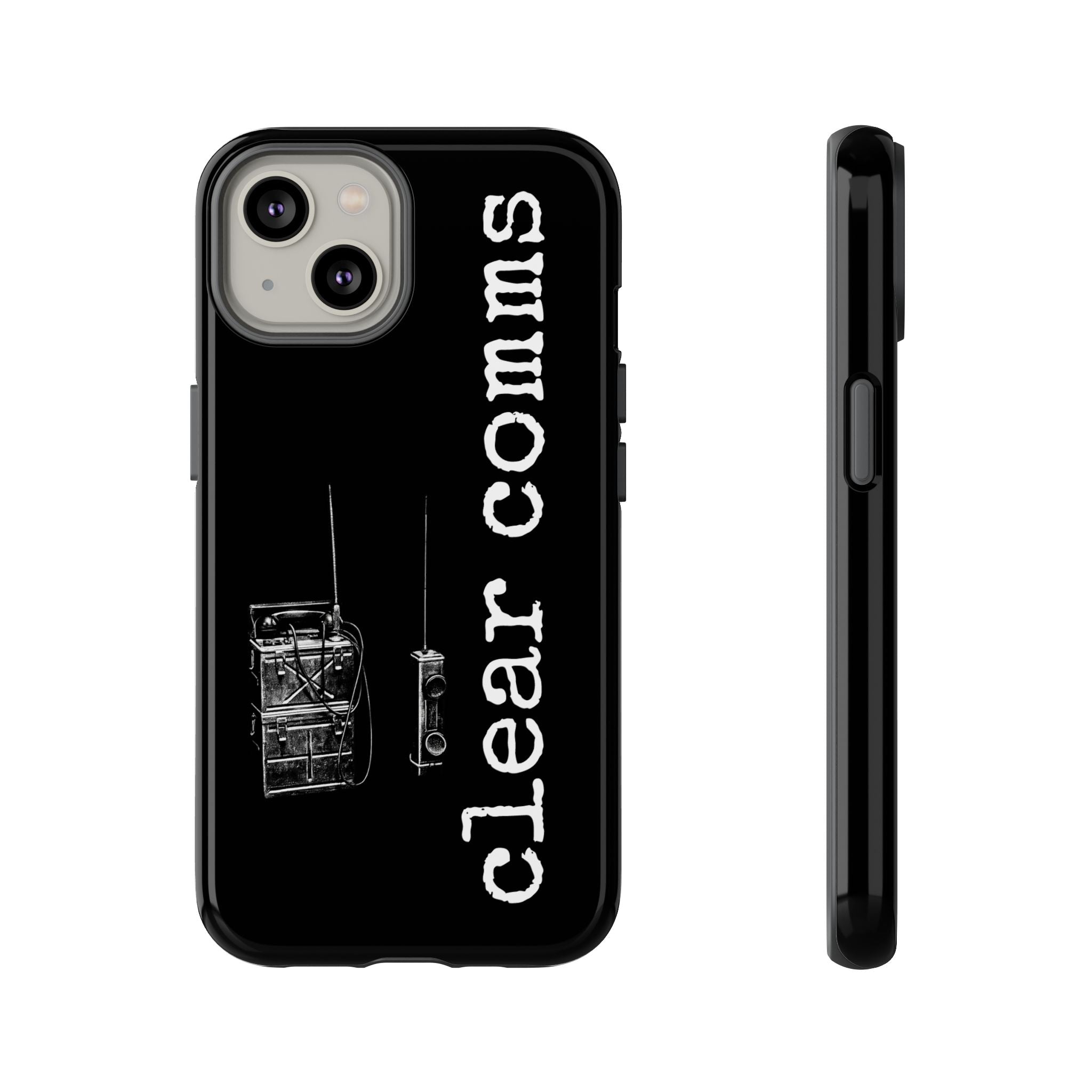 Phone Case — 'clear comms' i gotta take this call.