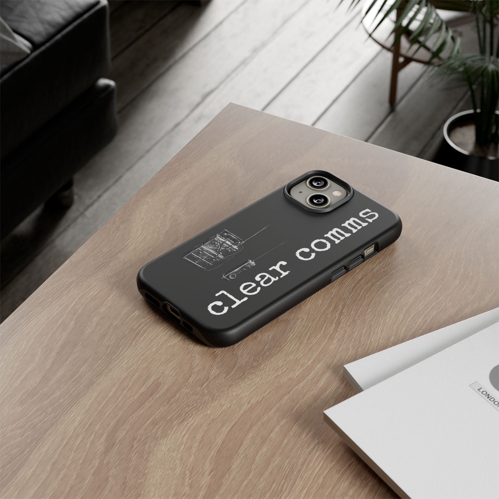Phone Case — 'clear comms' i gotta take this call.