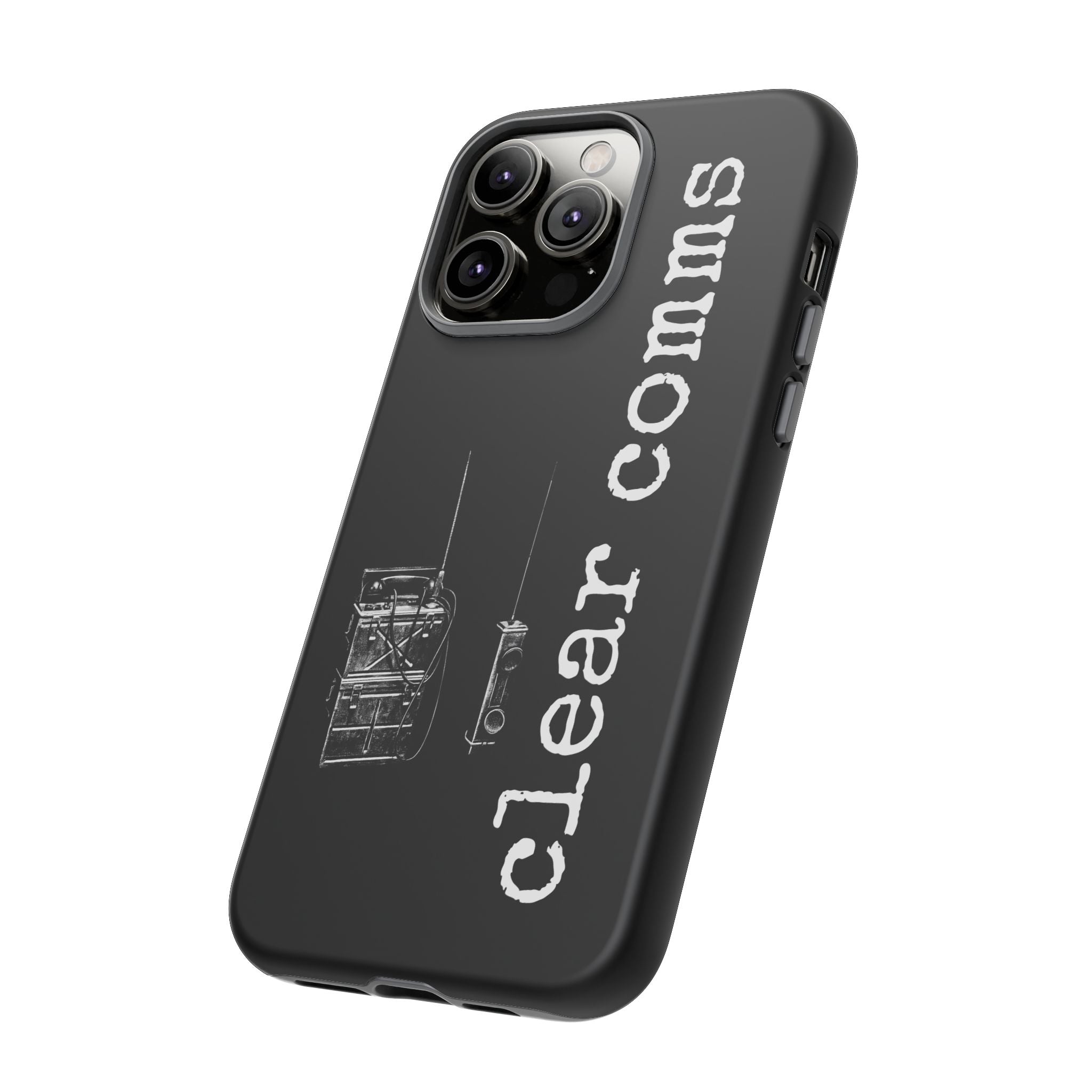 Phone Case — 'clear comms' i gotta take this call.