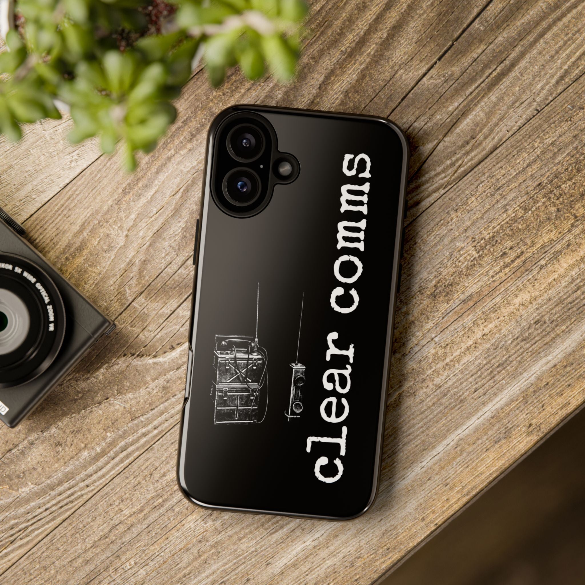 Phone Case — 'clear comms' i gotta take this call.