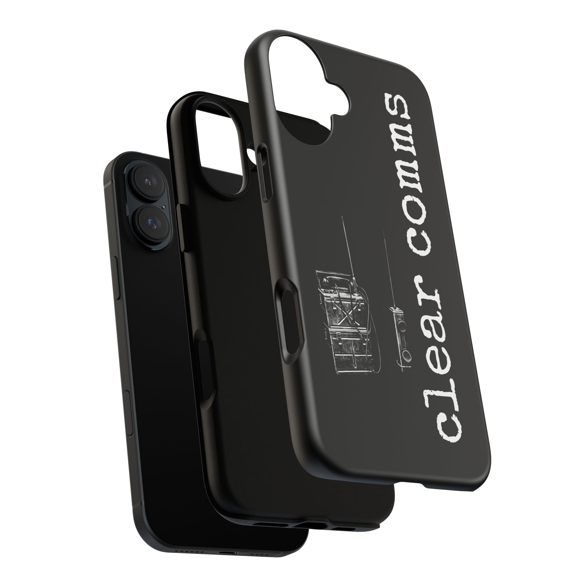 Phone Case — 'clear comms' i gotta take this call.