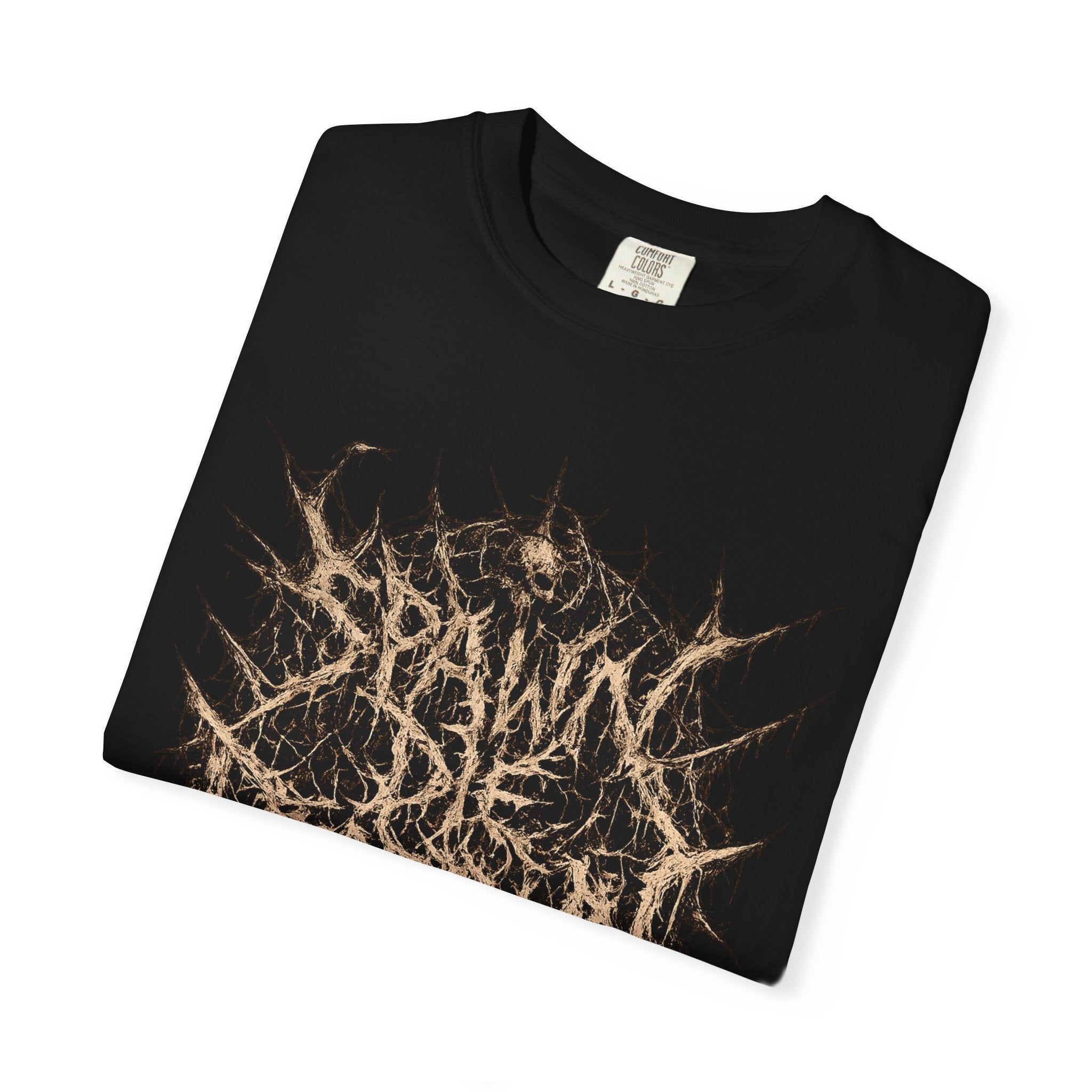 T-Shirt — "Spawn, Die, Respawn" Grunge Metal Band Tee